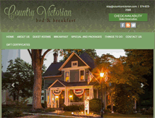 Tablet Screenshot of countryvictorian.com